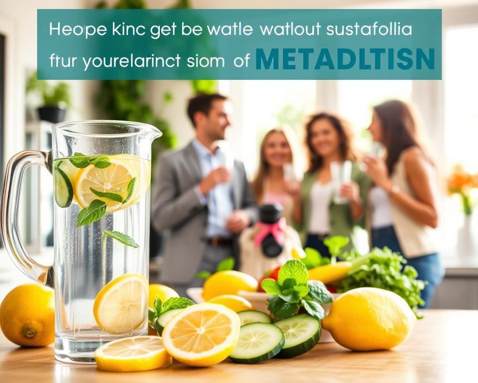 Wie hilft ausreichend Wasser beim Stoffwechsel?