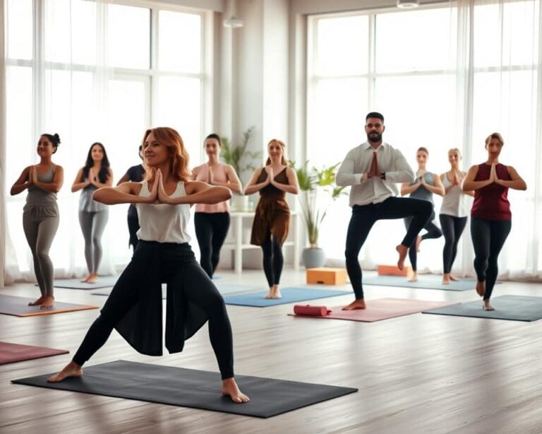 Wie unterstützt Yoga die körperliche Balance?