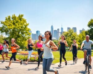 Wie unterstützt ein aktiver Lebensstil das Wohlbefinden?