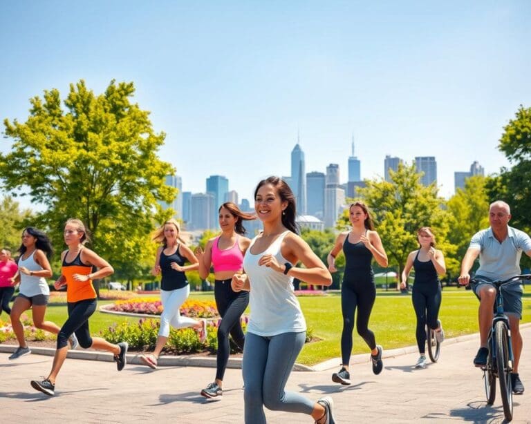 Wie unterstützt ein aktiver Lebensstil das Wohlbefinden?