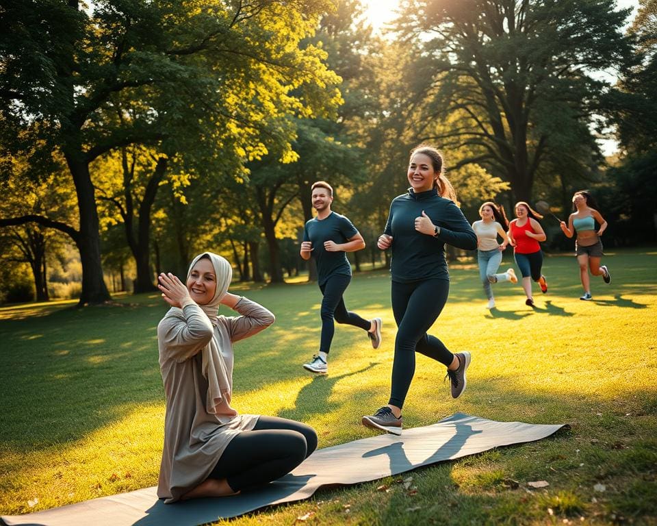 Wie wirkt Bewegung gegen Stress?