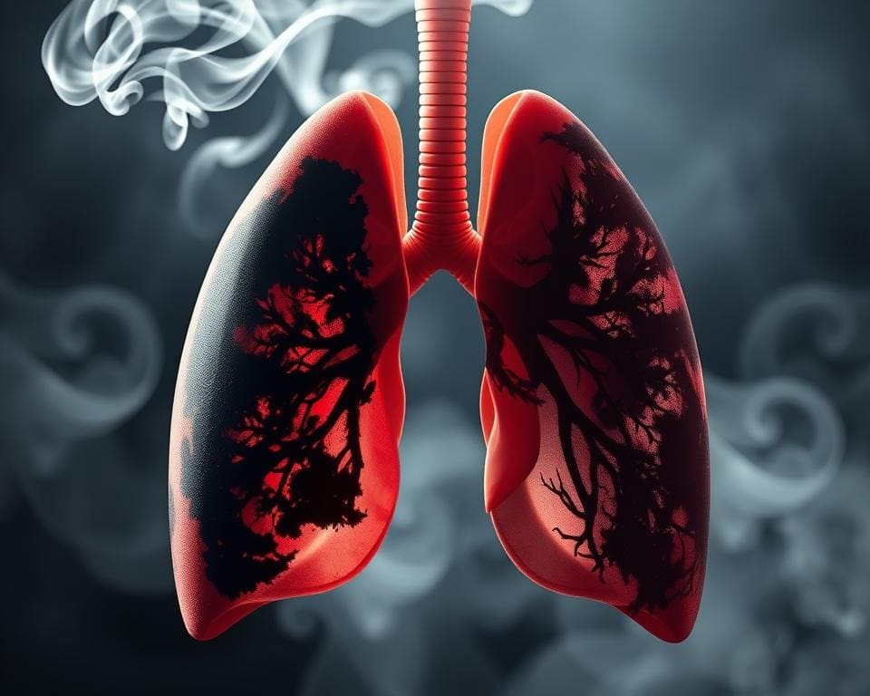 Wie wirkt sich Rauchen auf die Lungenfunktion aus?