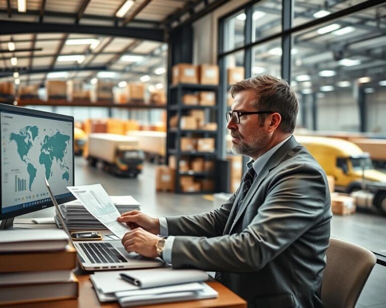 Wie arbeitet ein Logistikmanager im Unternehmen?