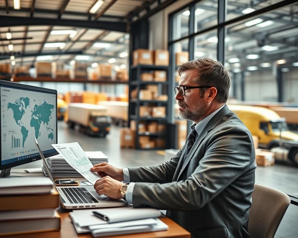 Wie arbeitet ein Logistikmanager im Unternehmen?