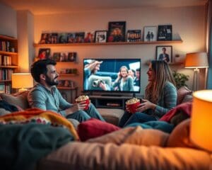 Wie organisiert man einen Filmabend mit Freunden?