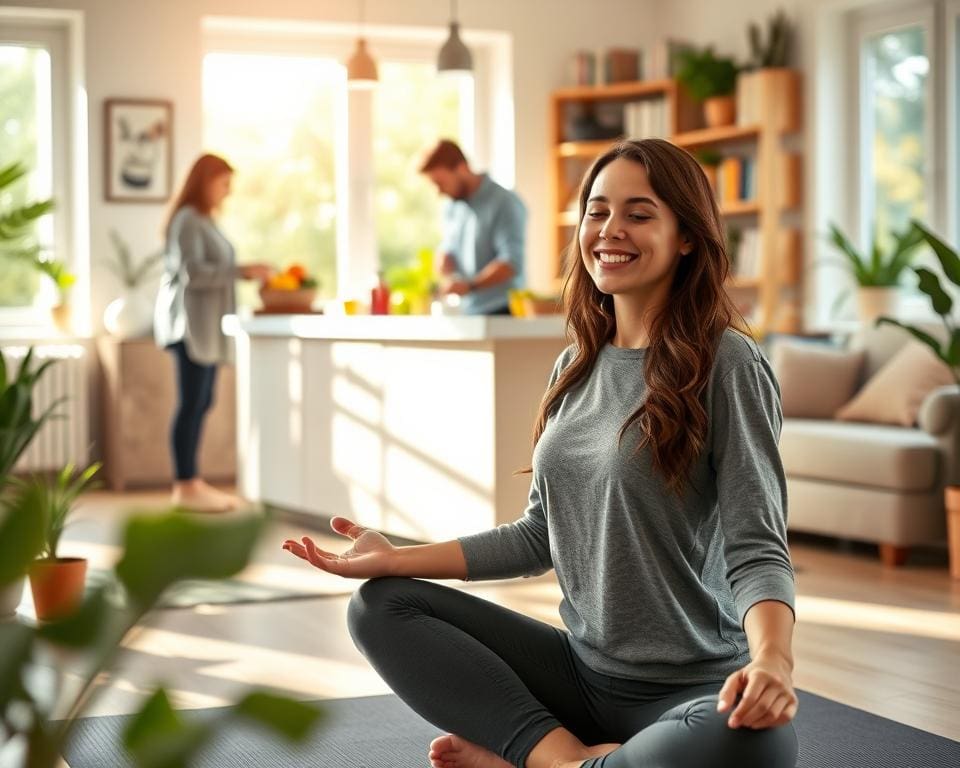 glückliche Routinen