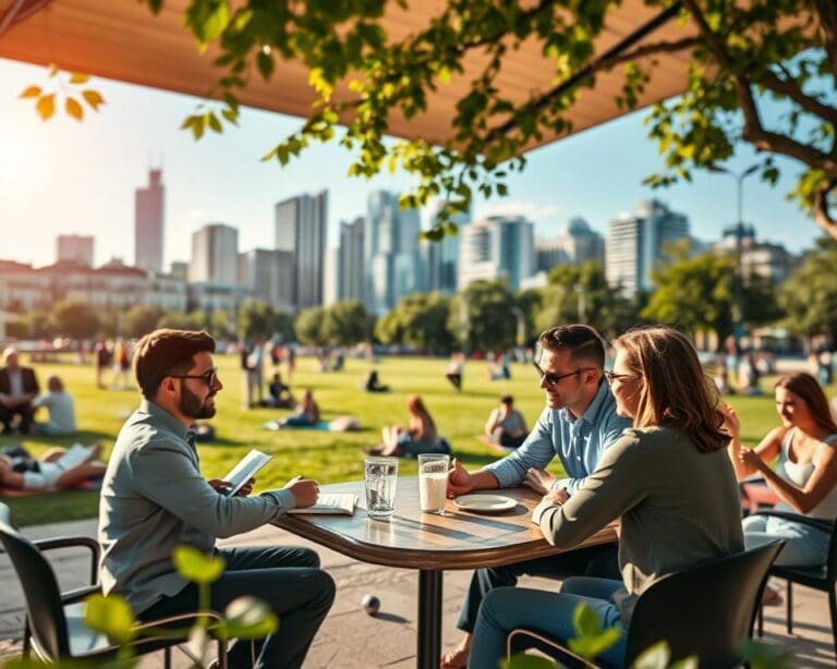 Balance Arbeit Freizeit