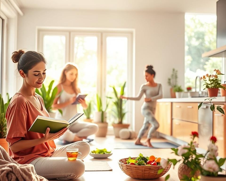 Gewohnheiten Wohlbefinden