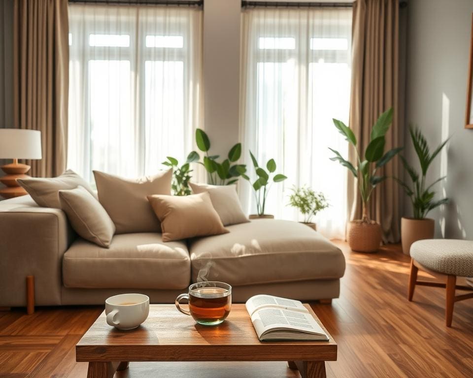 Zuhause Ruhe gestalten