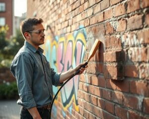 Graffiti entfernen