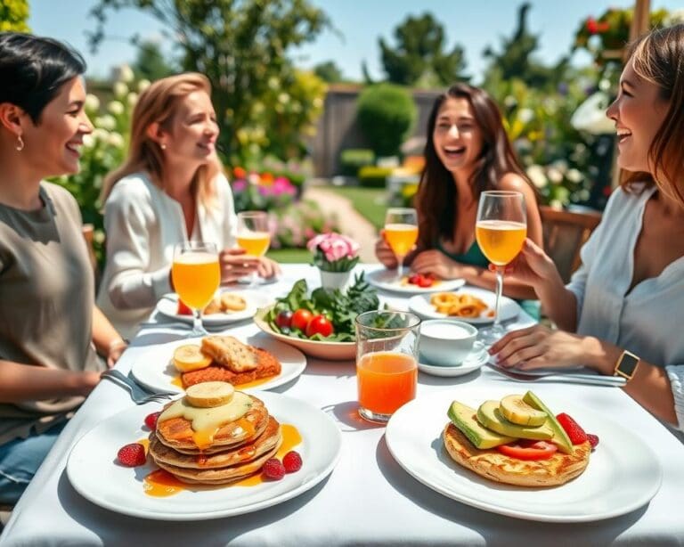 Brunch mit Freunden
