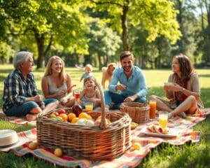 Picknick im Park